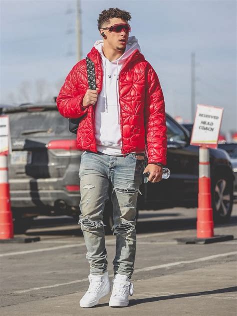 patrick mahomes prada jacket|patrick mahomes clothing.